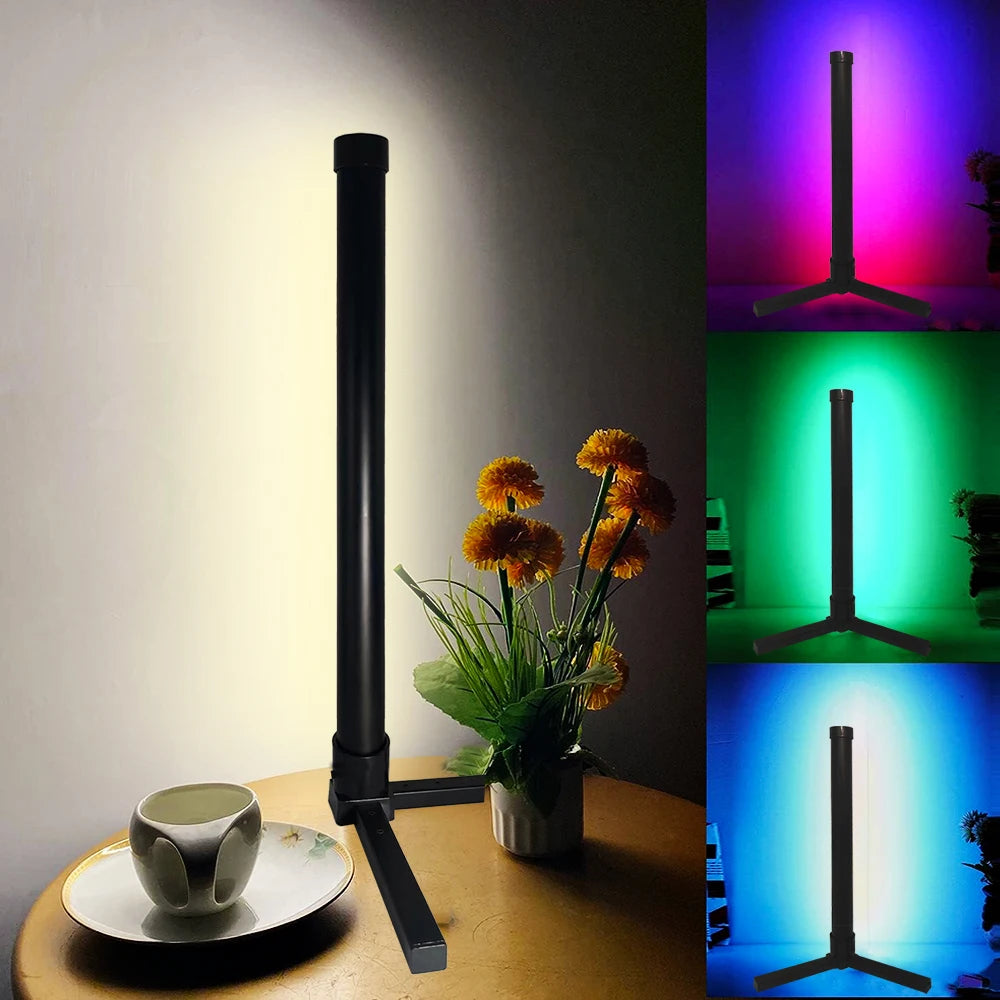 Lumina™ Minimalist RGB Ambient LED Corner Floor Lamp