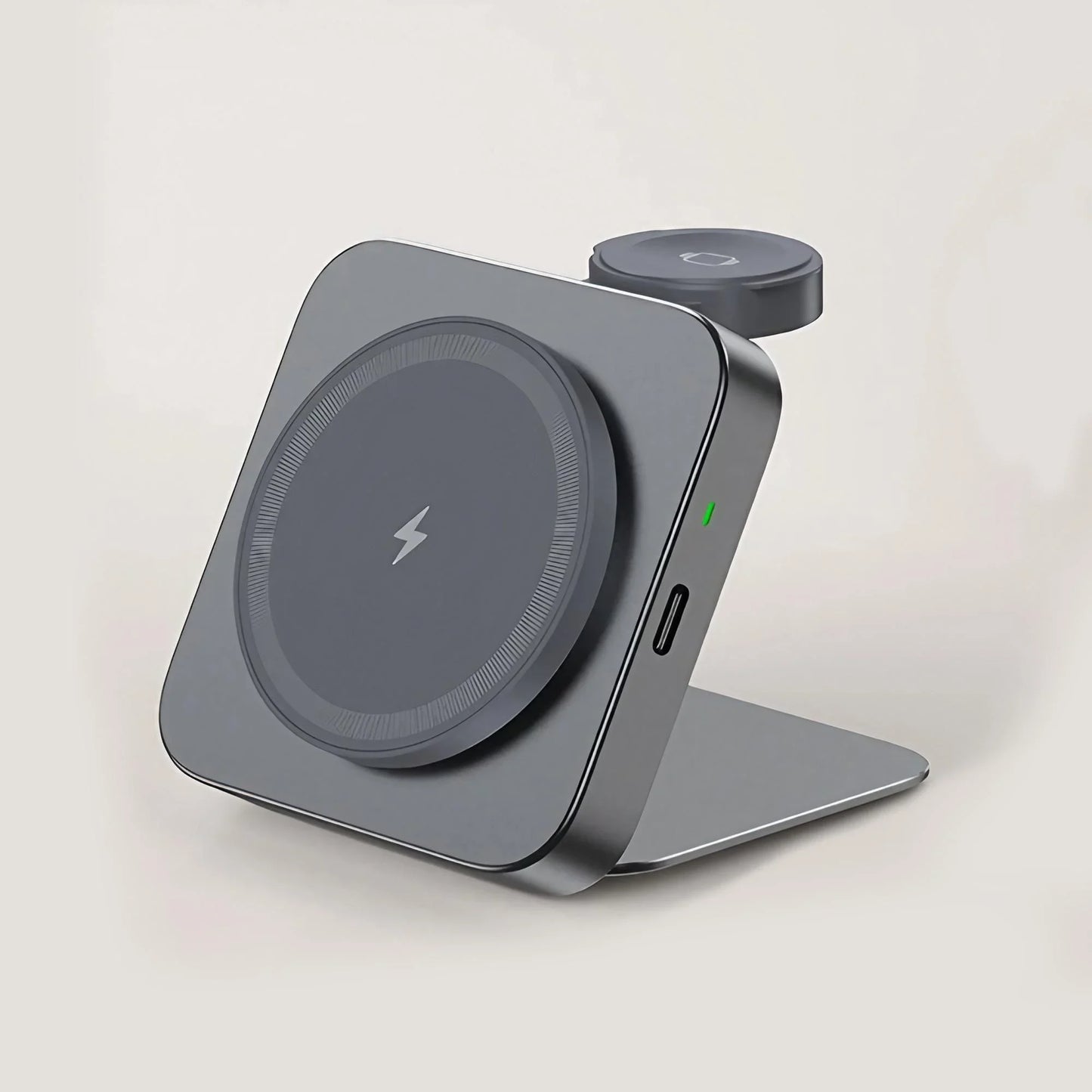 Lumina™ 3-in-1 Premium Aluminum Wireless Charging Station