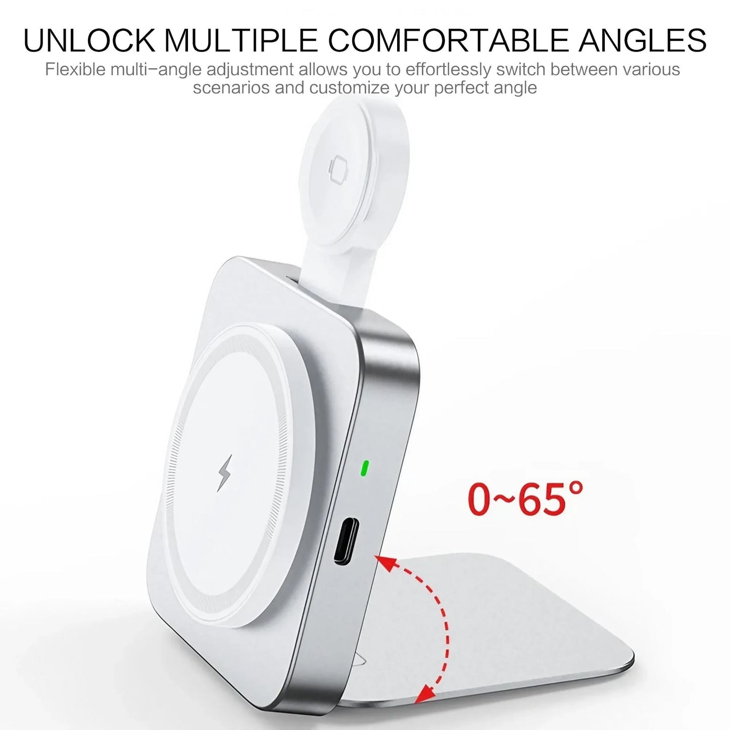 Lumina™ 3-in-1 Premium Aluminum Wireless Charging Station